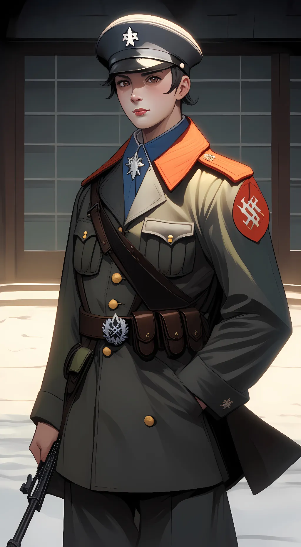 ai character: Vron Sturmman Gruf background