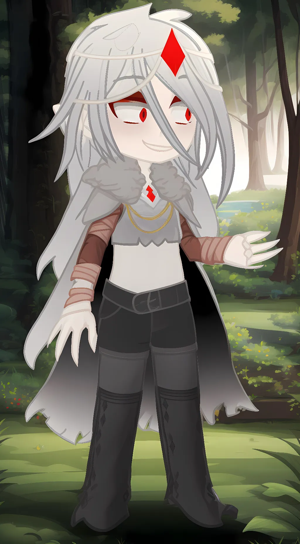 ai character: Ivy (Indominus Rex background