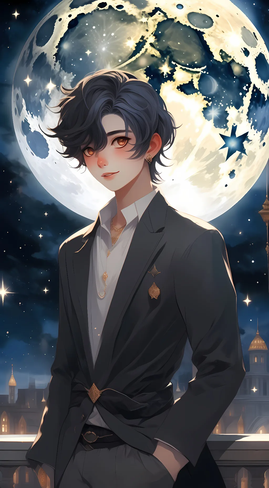 ai character: Moondrop background