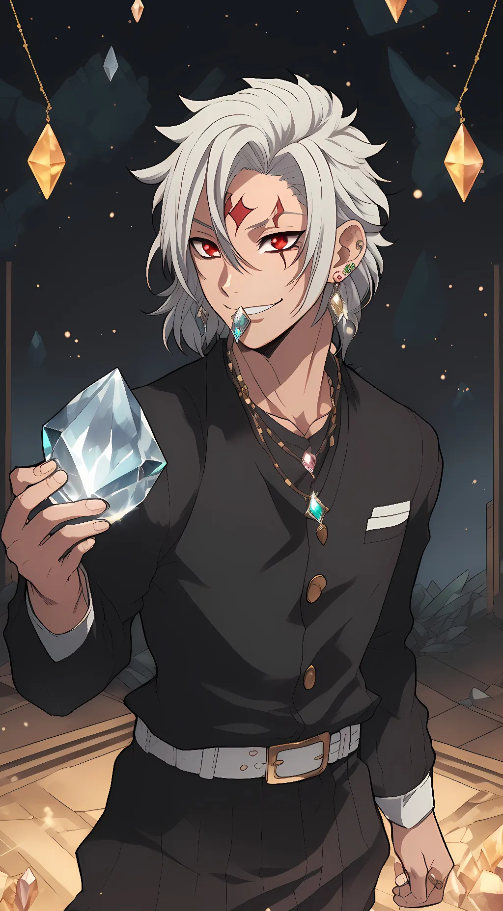 ai character: Tegen background