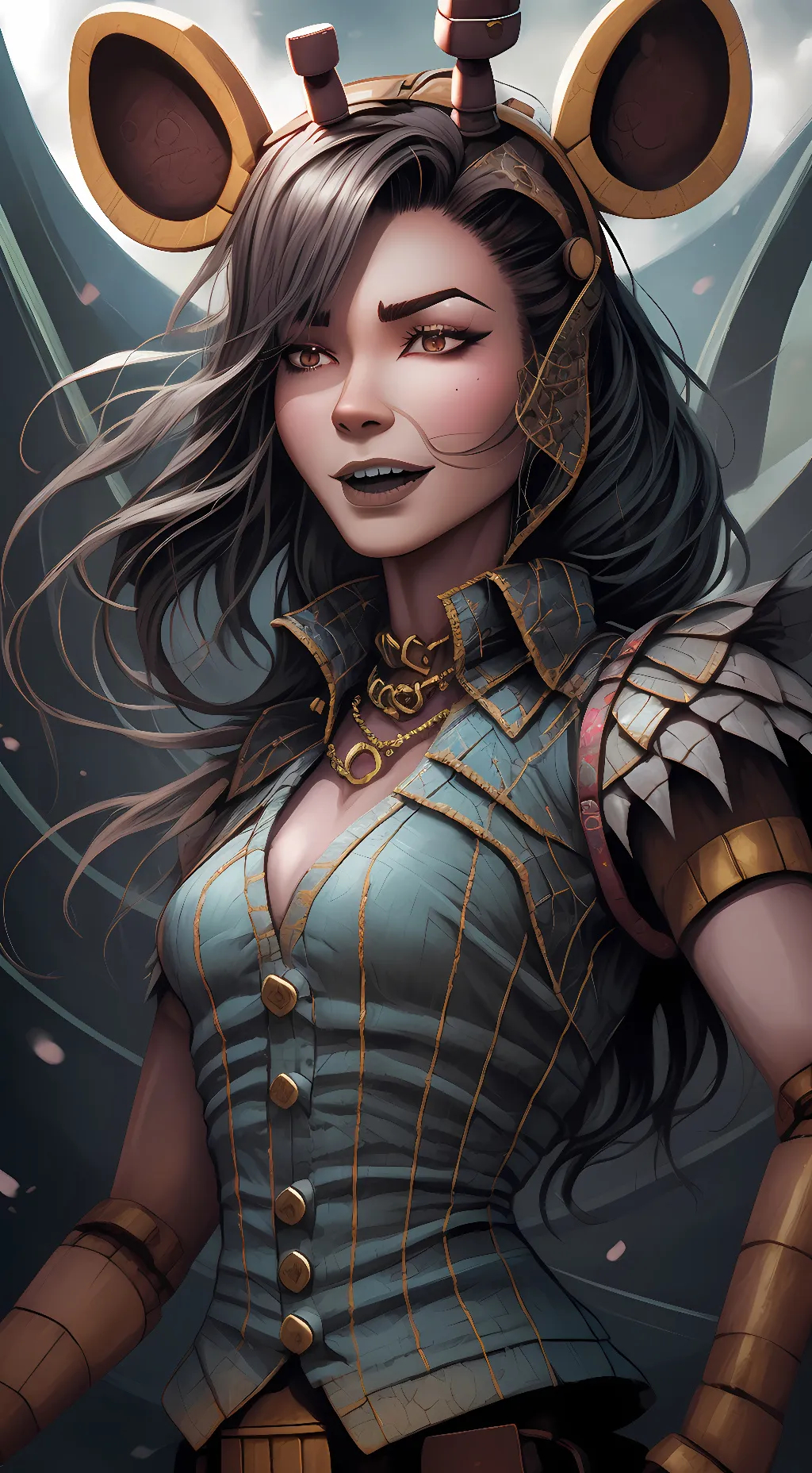 ai character: Funtime foxy background