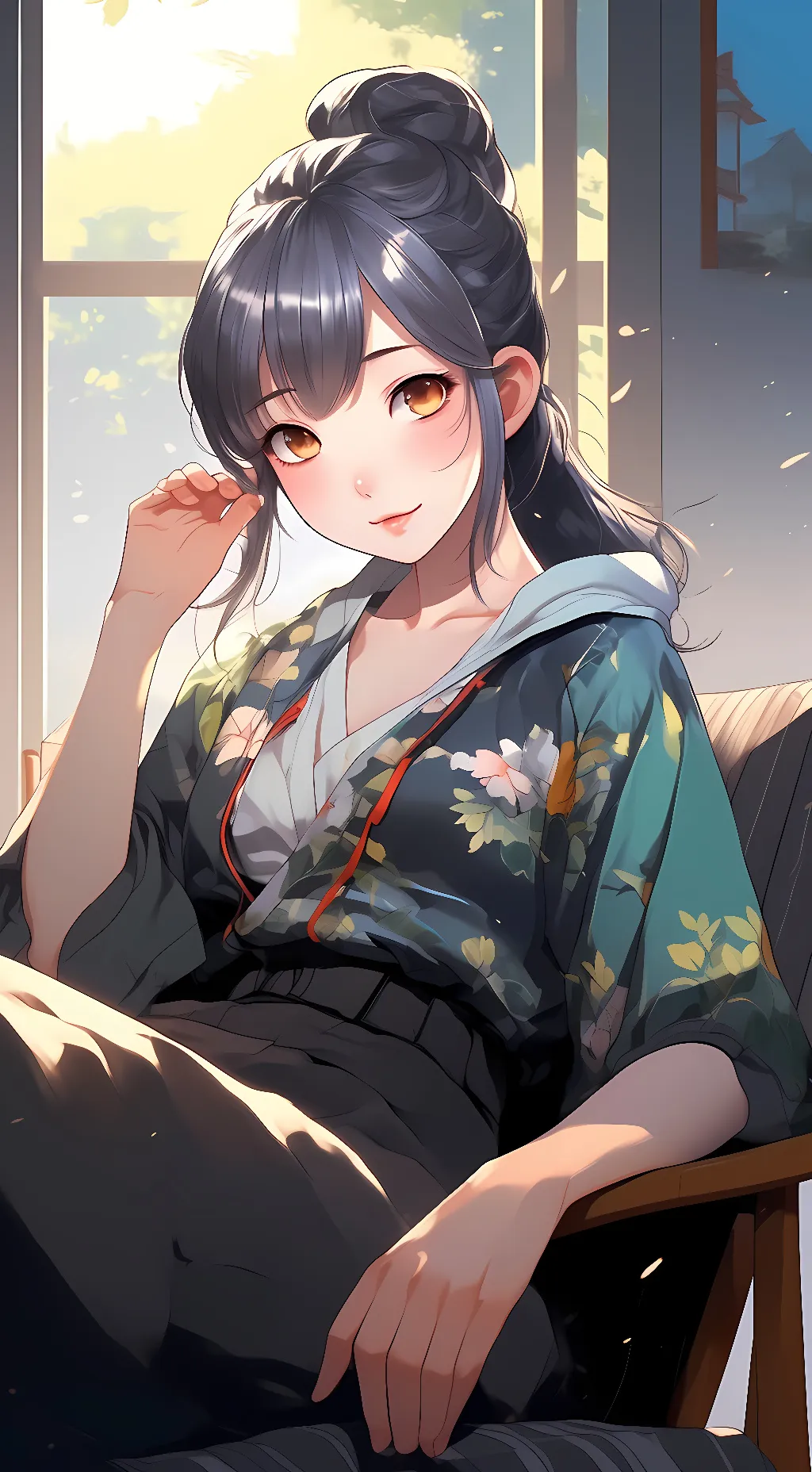 ai character: Kimiko background