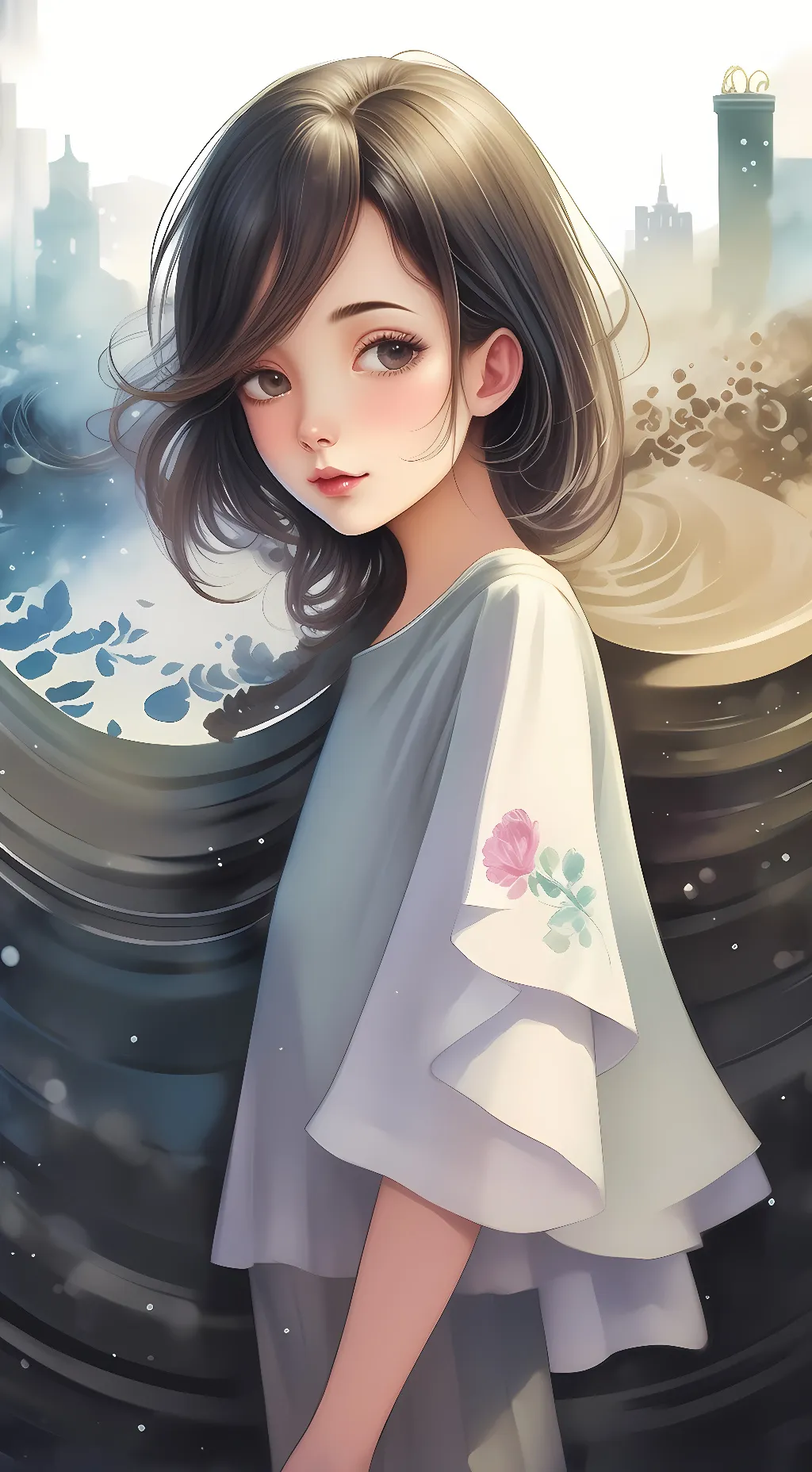 ai character: maddie background