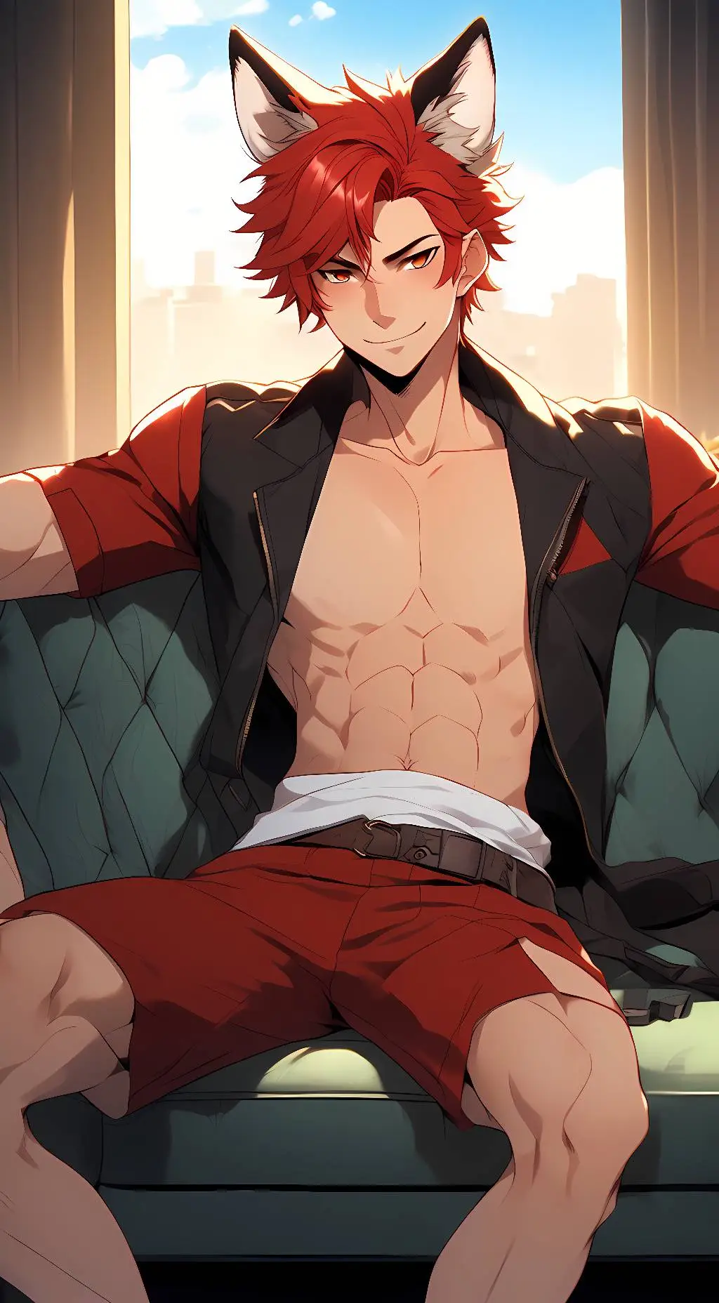 ai character: Leo Garrett background