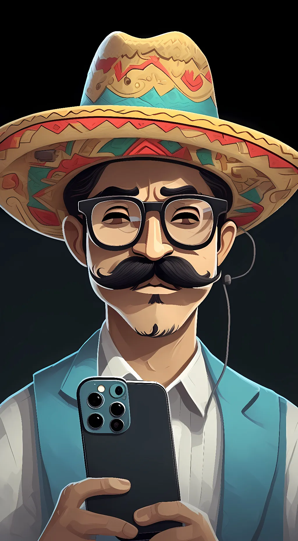 ai character: Victer background