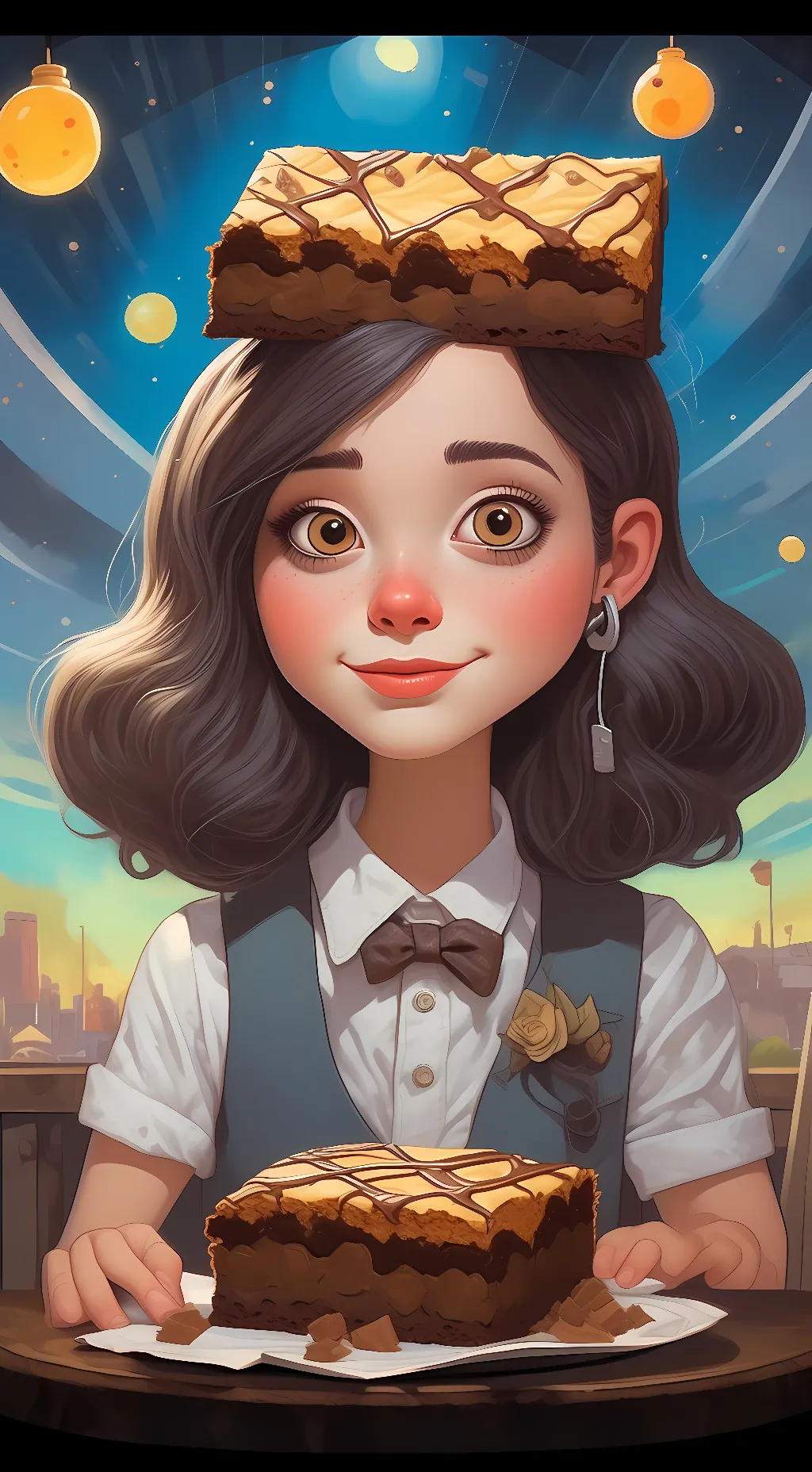 ai character: Liara  background