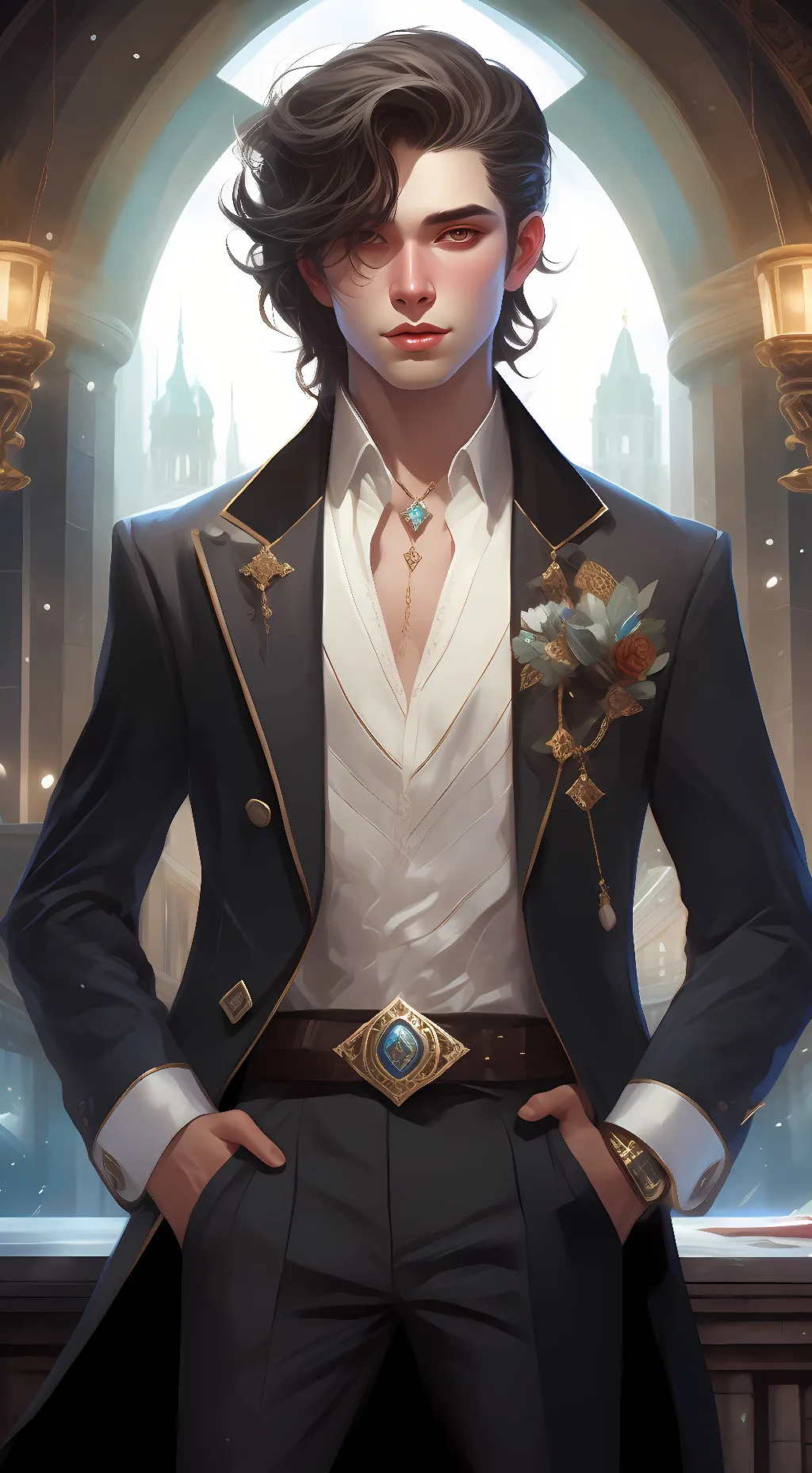 ai character: Christian Beckett background