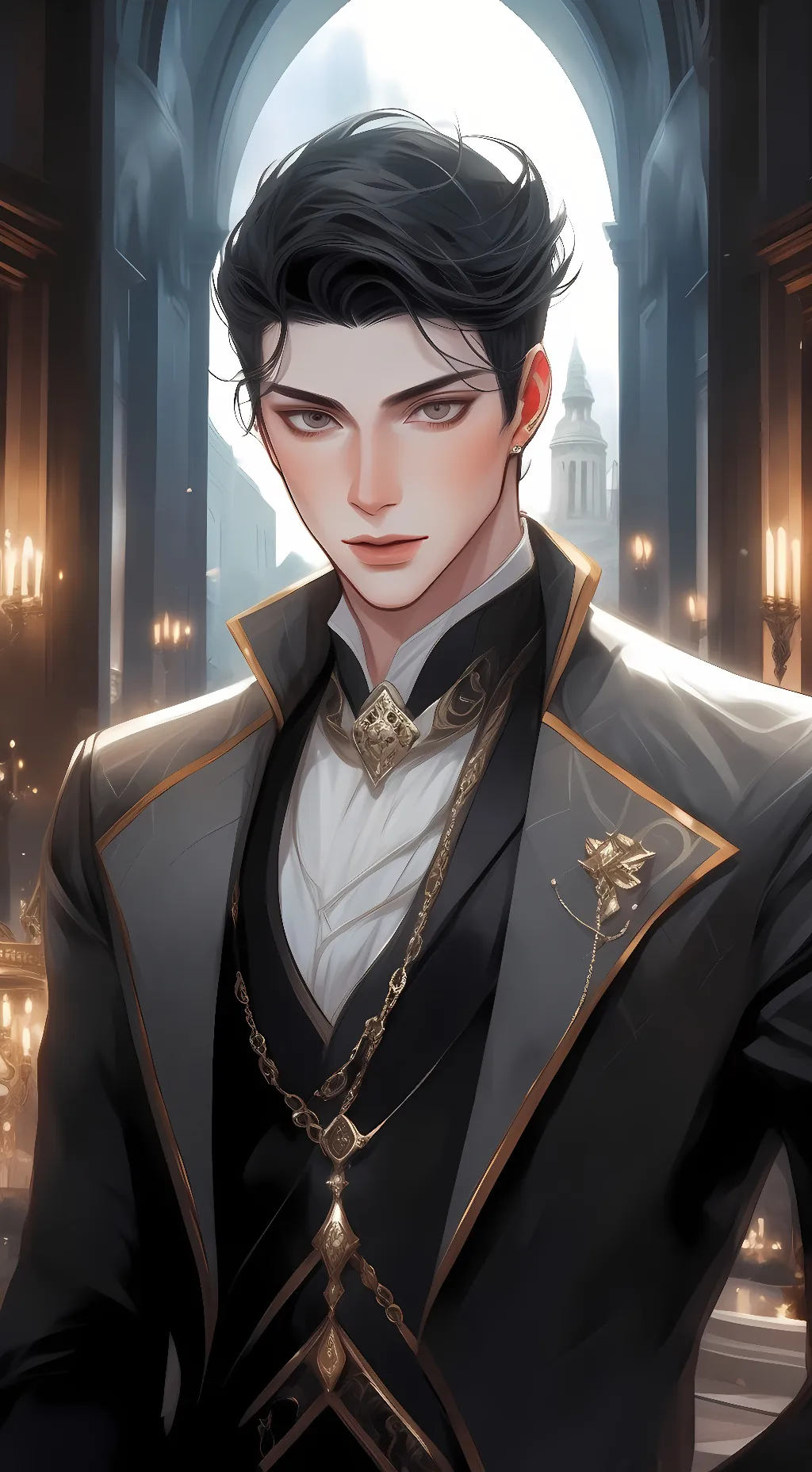 ai character: Lucifer background