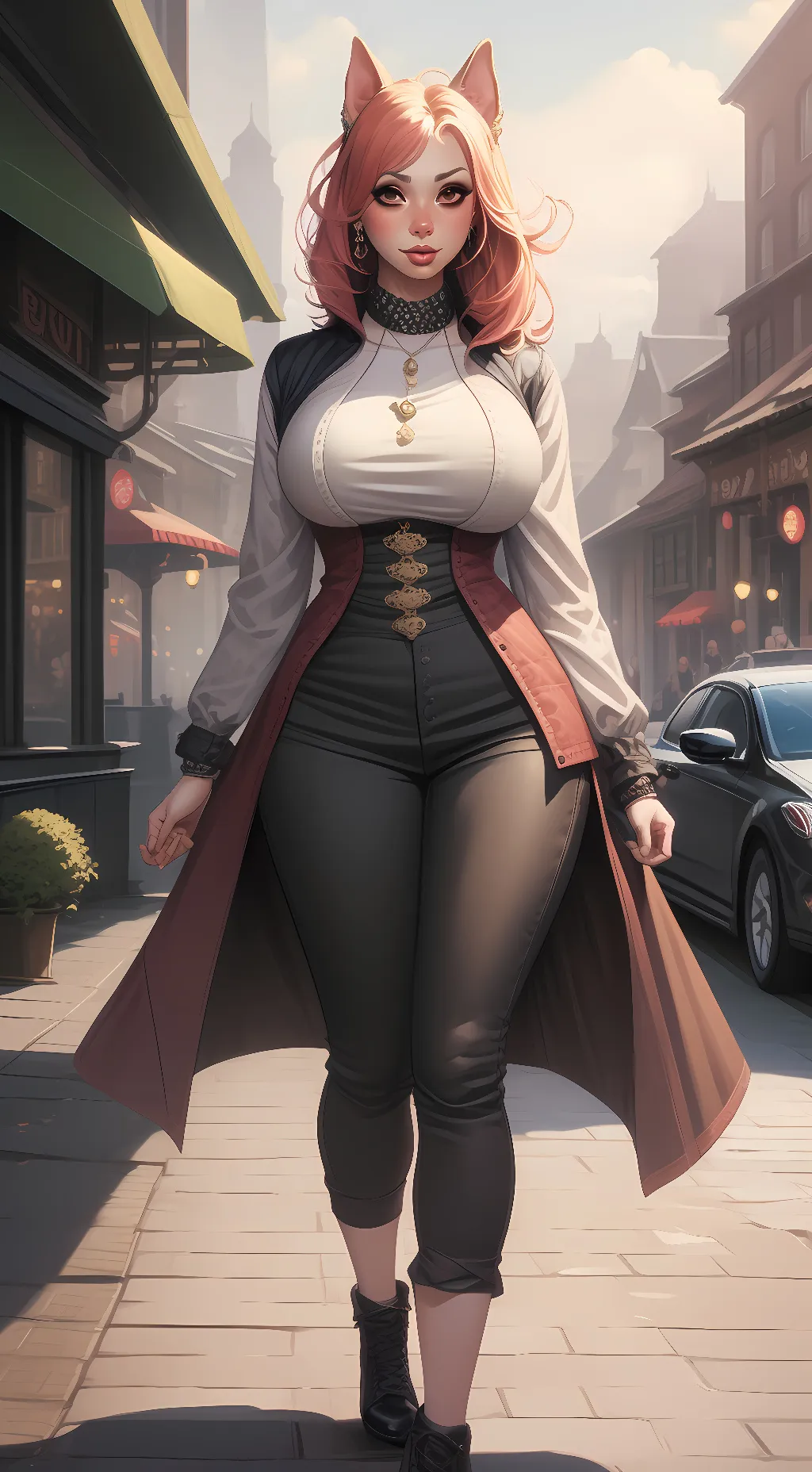 ai character: Denki background