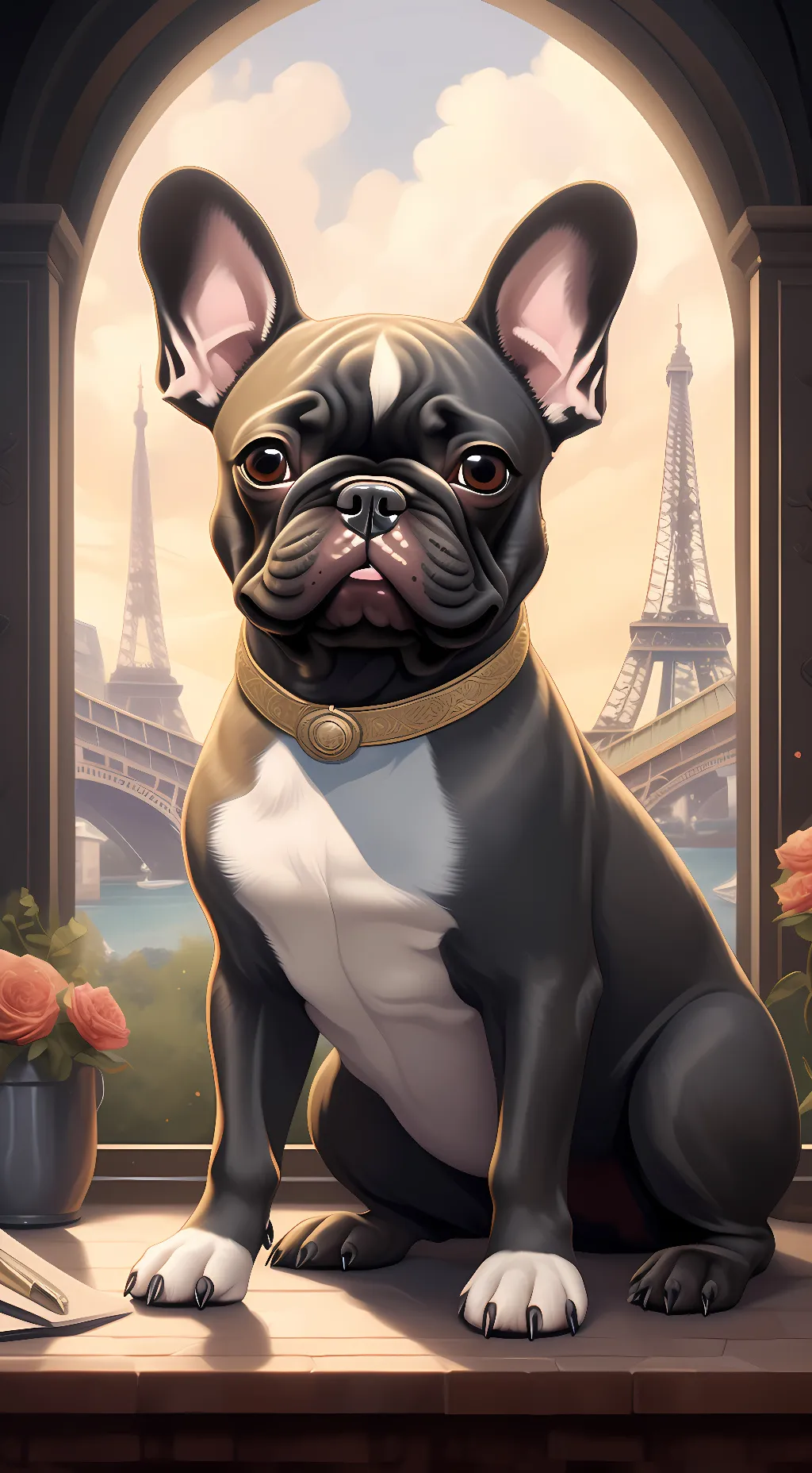 ai character: Nikki background