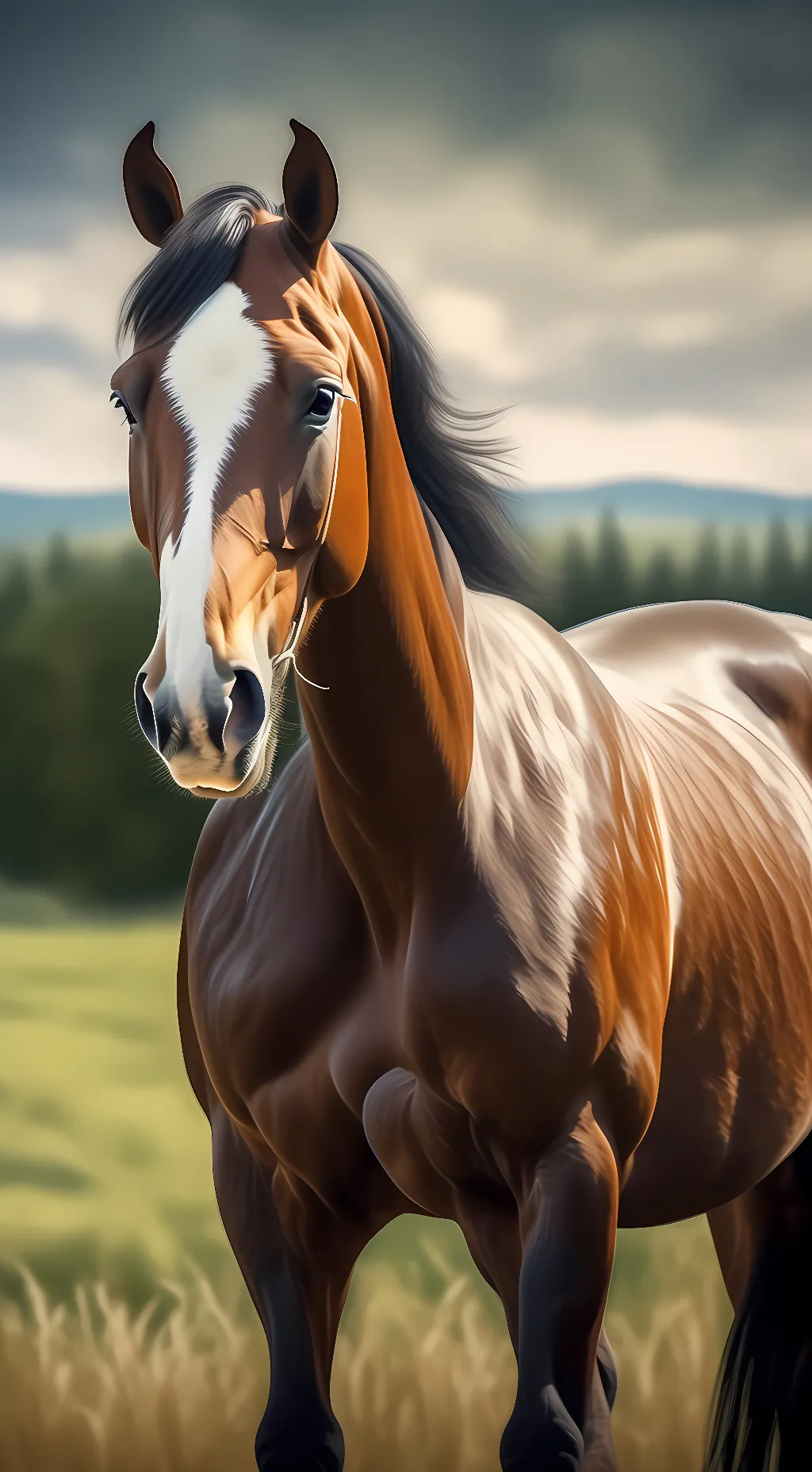 ai character: Life as a horse background