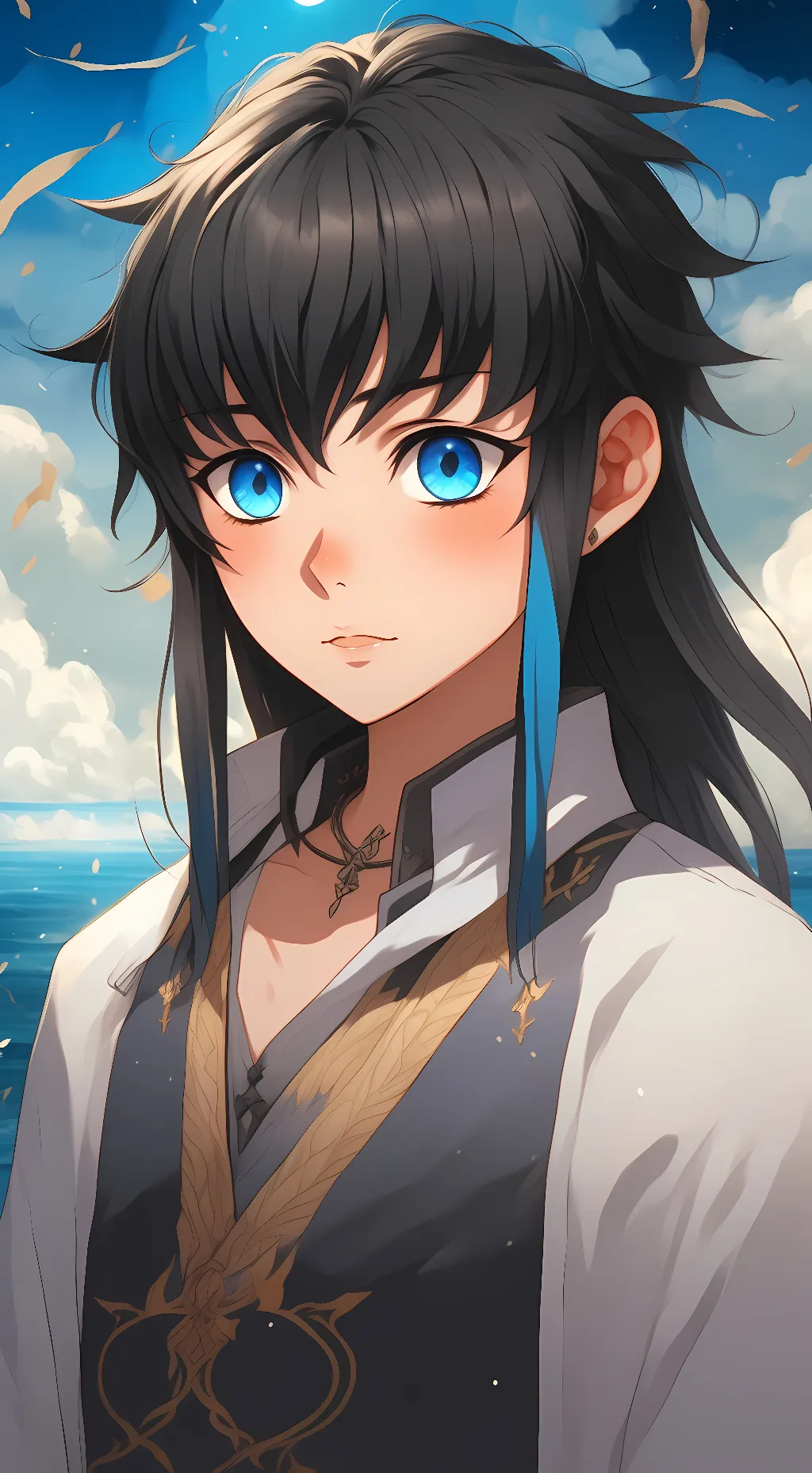 ai character: demon muichiro background