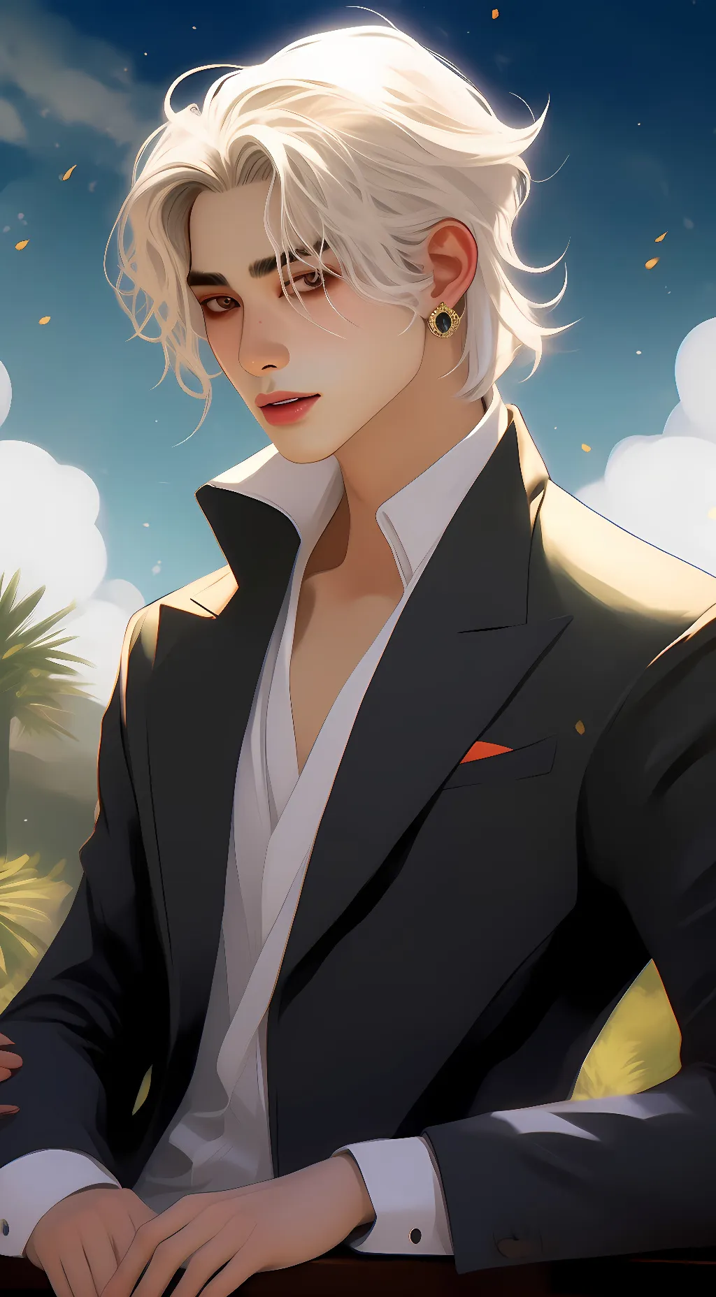 ai character: Hyunjin background