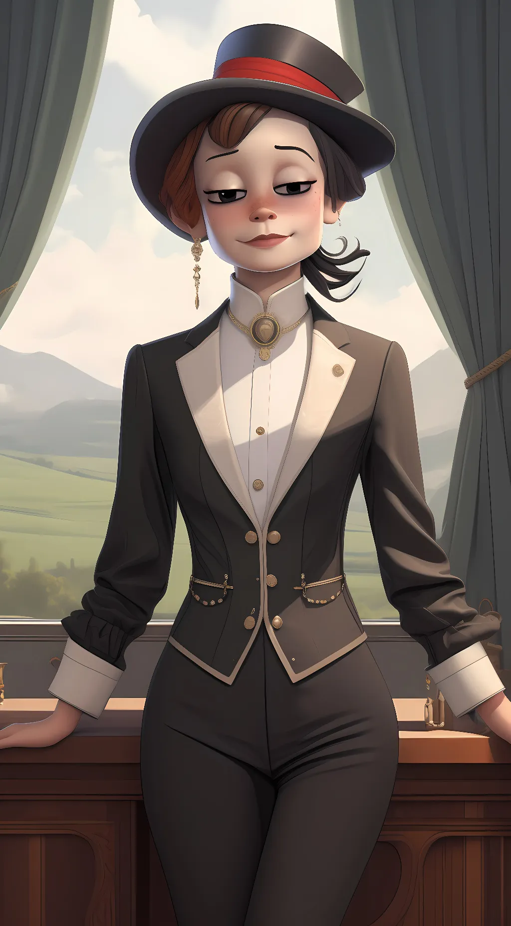 ai character: Adrienne Clayton background