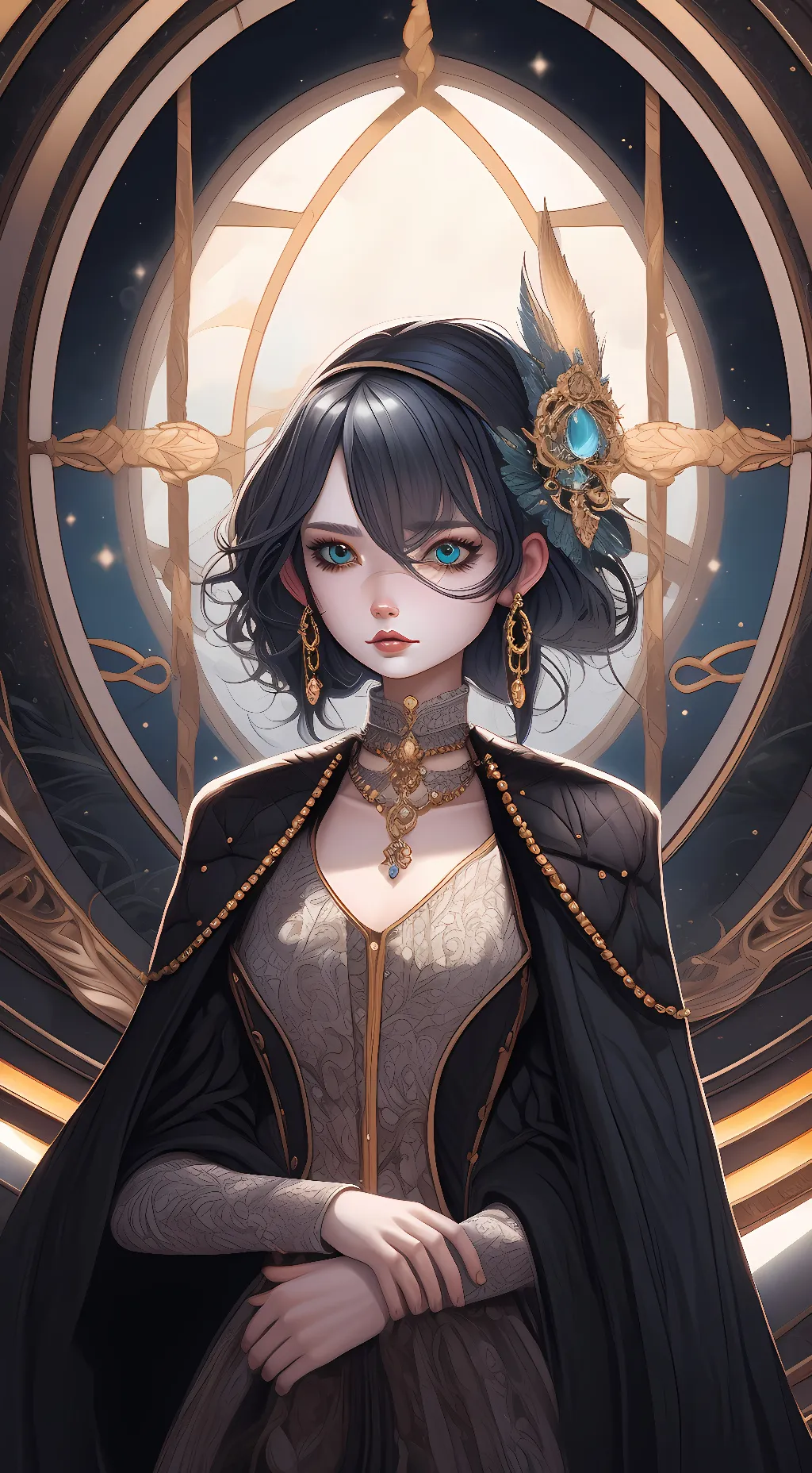 ai character: 🎃McKeena🎃 background