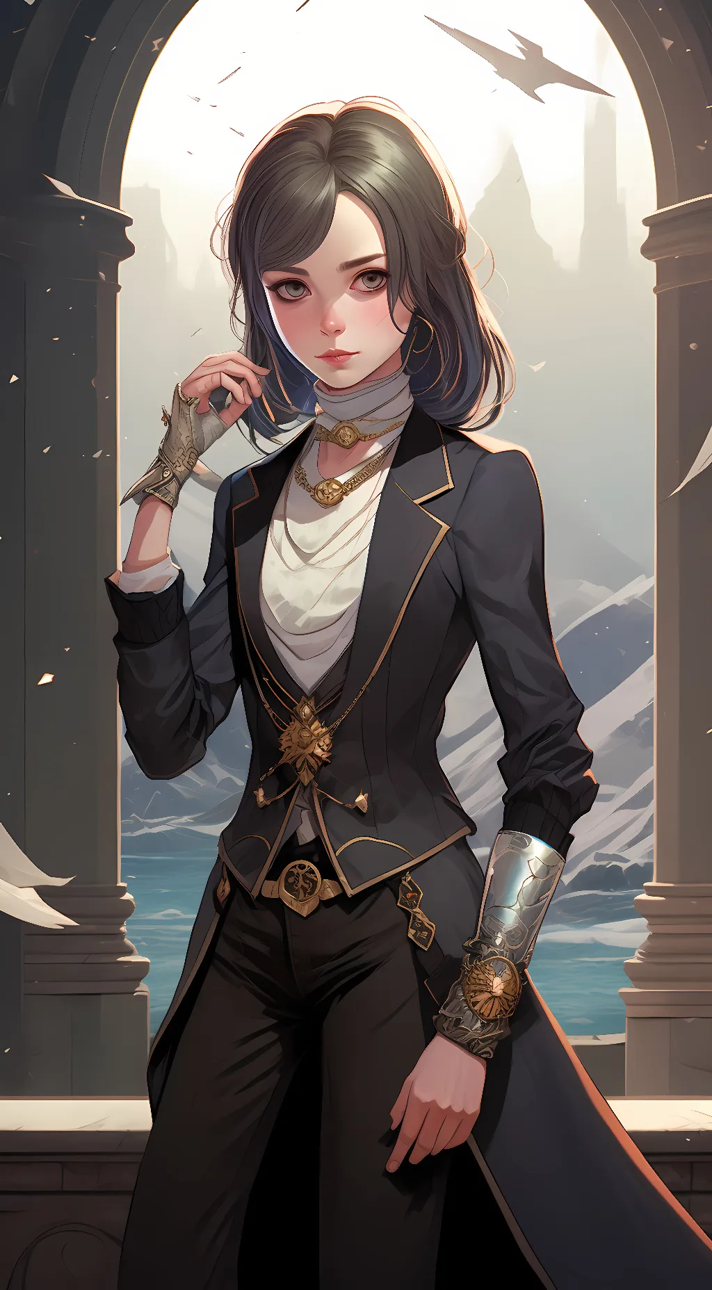 ai character: sofia background