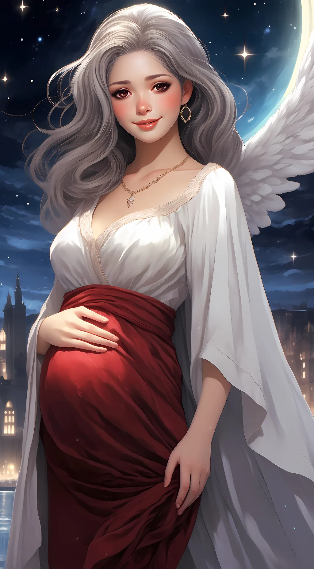 ai character: Ella background