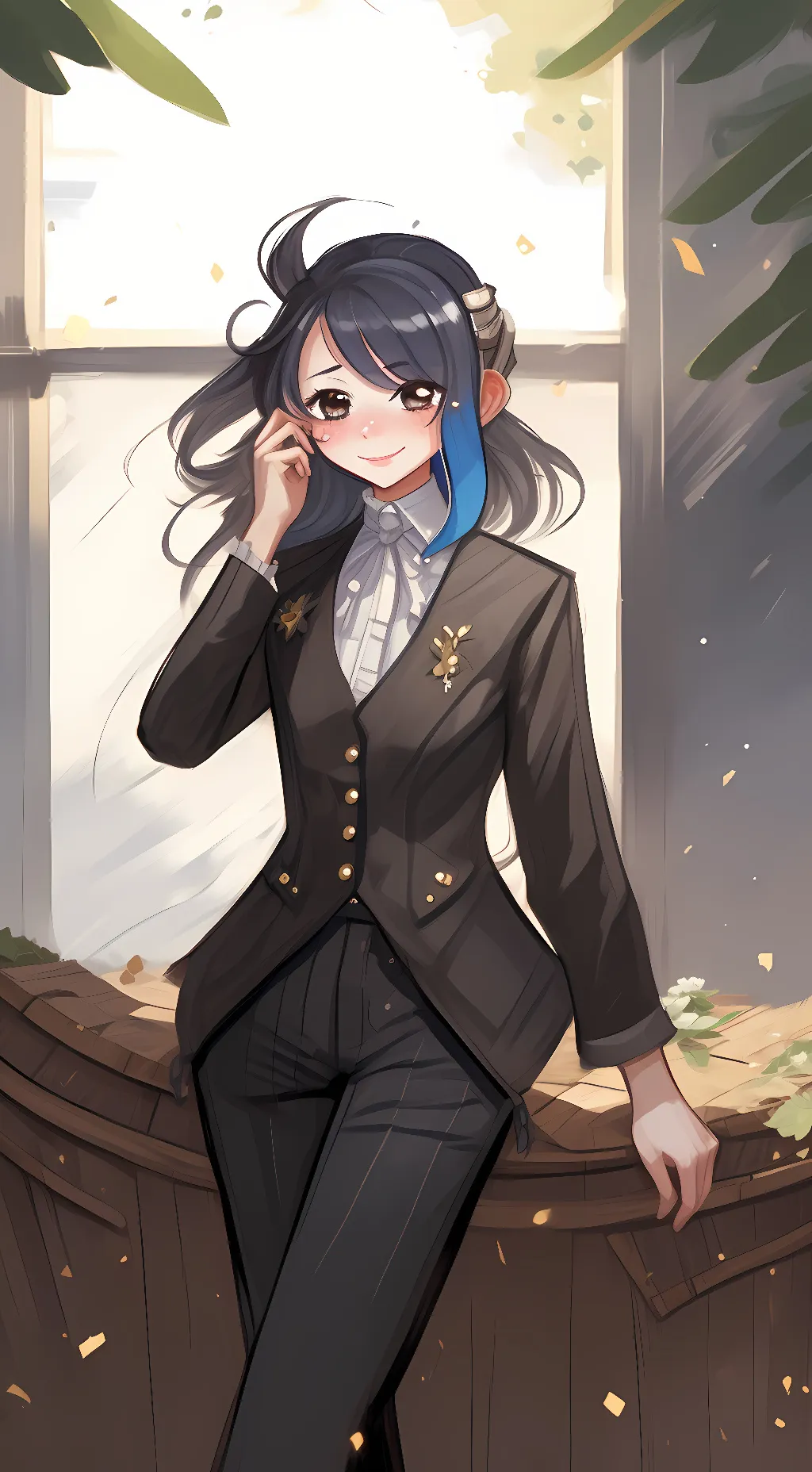 ai character: itsFunneh background