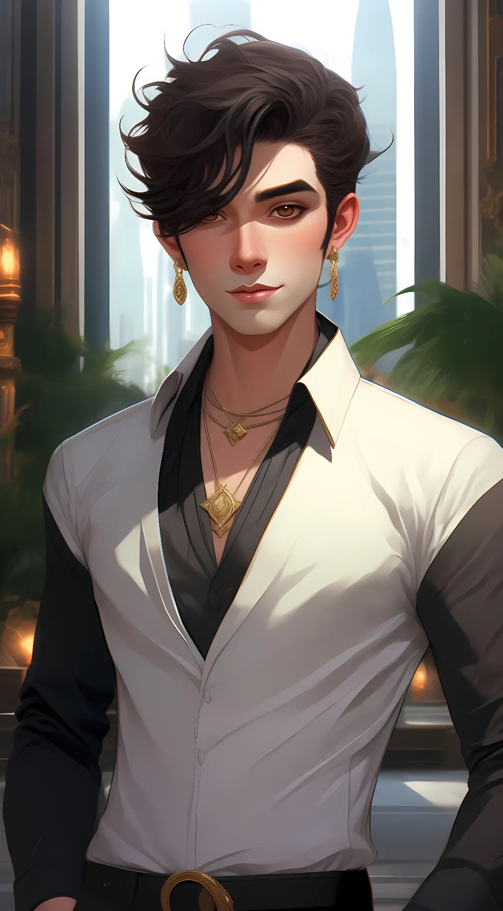 ai character: Jacob nurick background