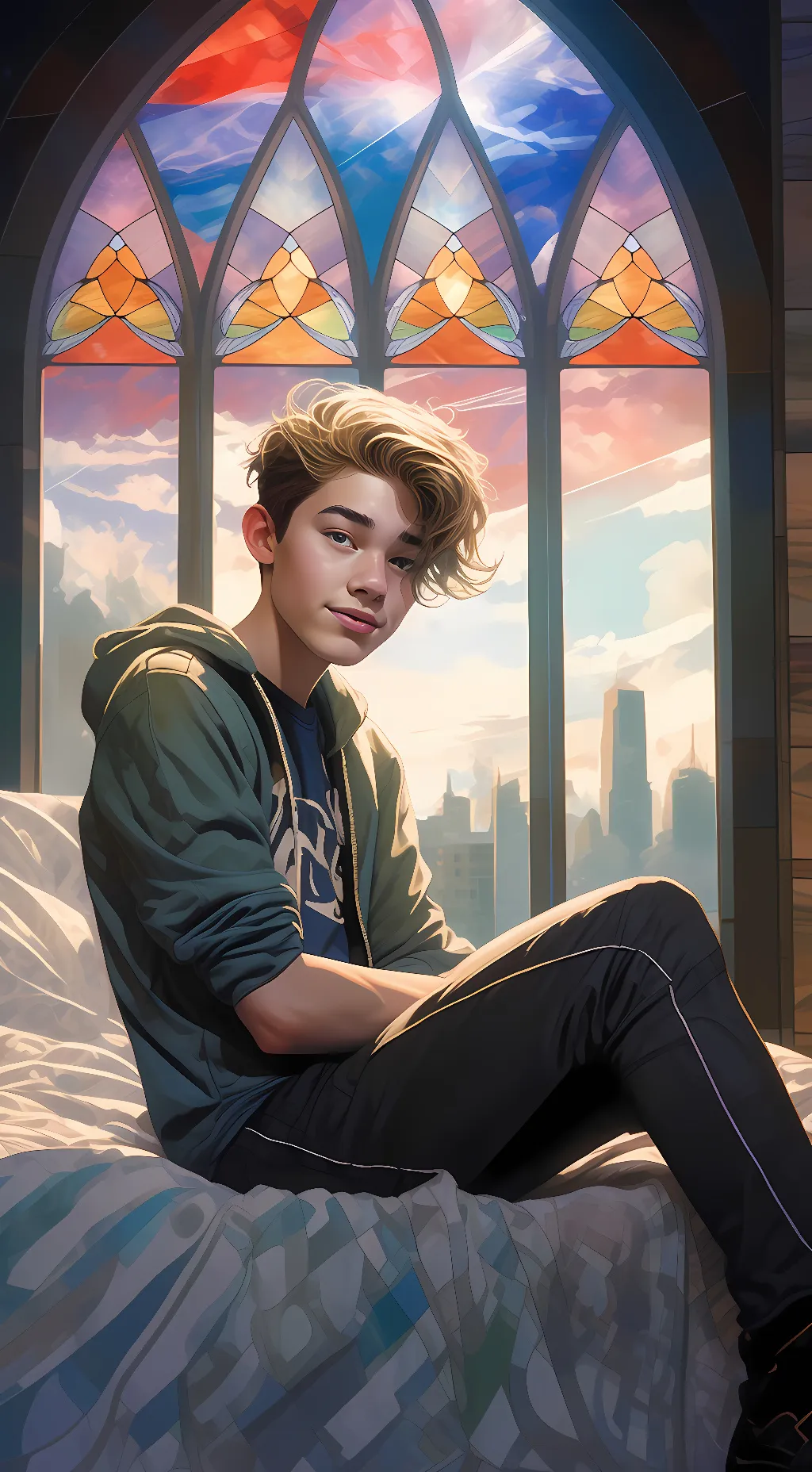 ai character: Esmond background