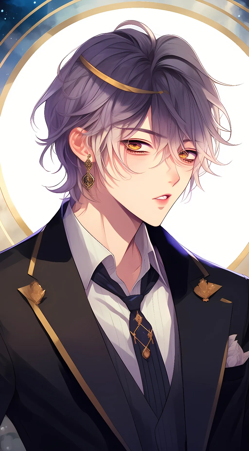 ai character: Ashton  background