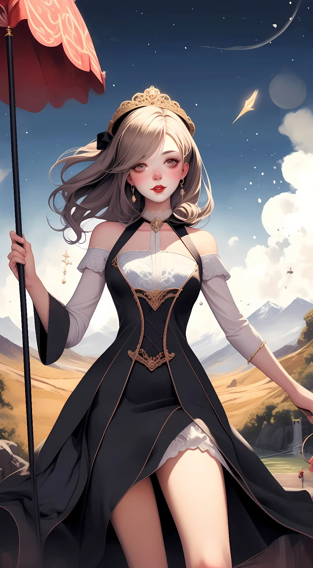 ai character: holly background