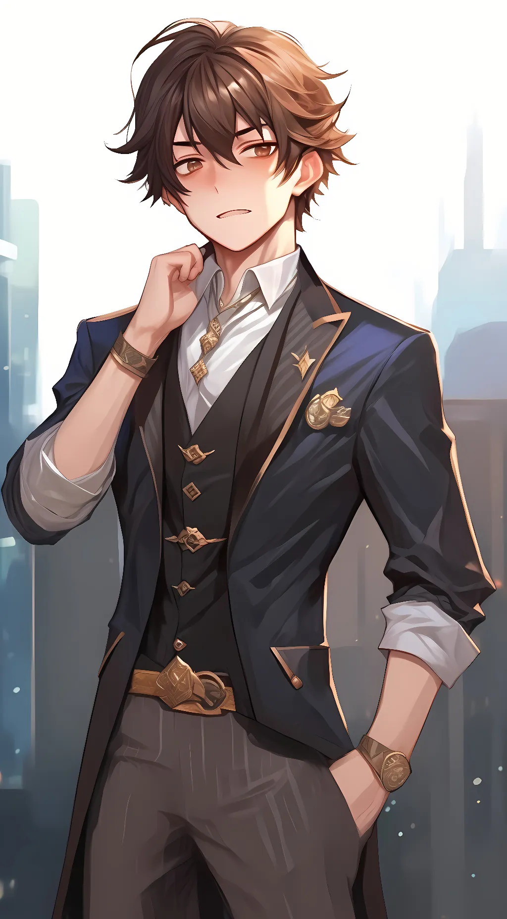 ai character: Ethan background