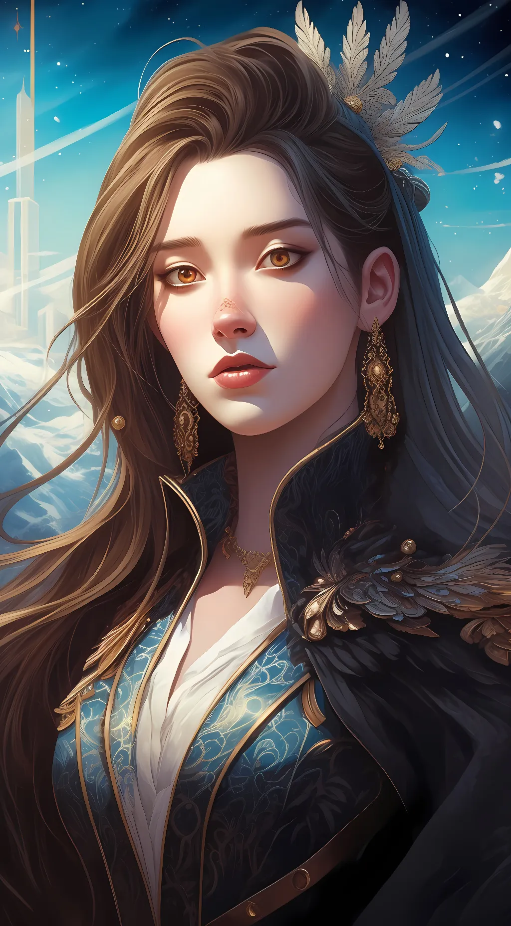 ai character: Princess Sassy background