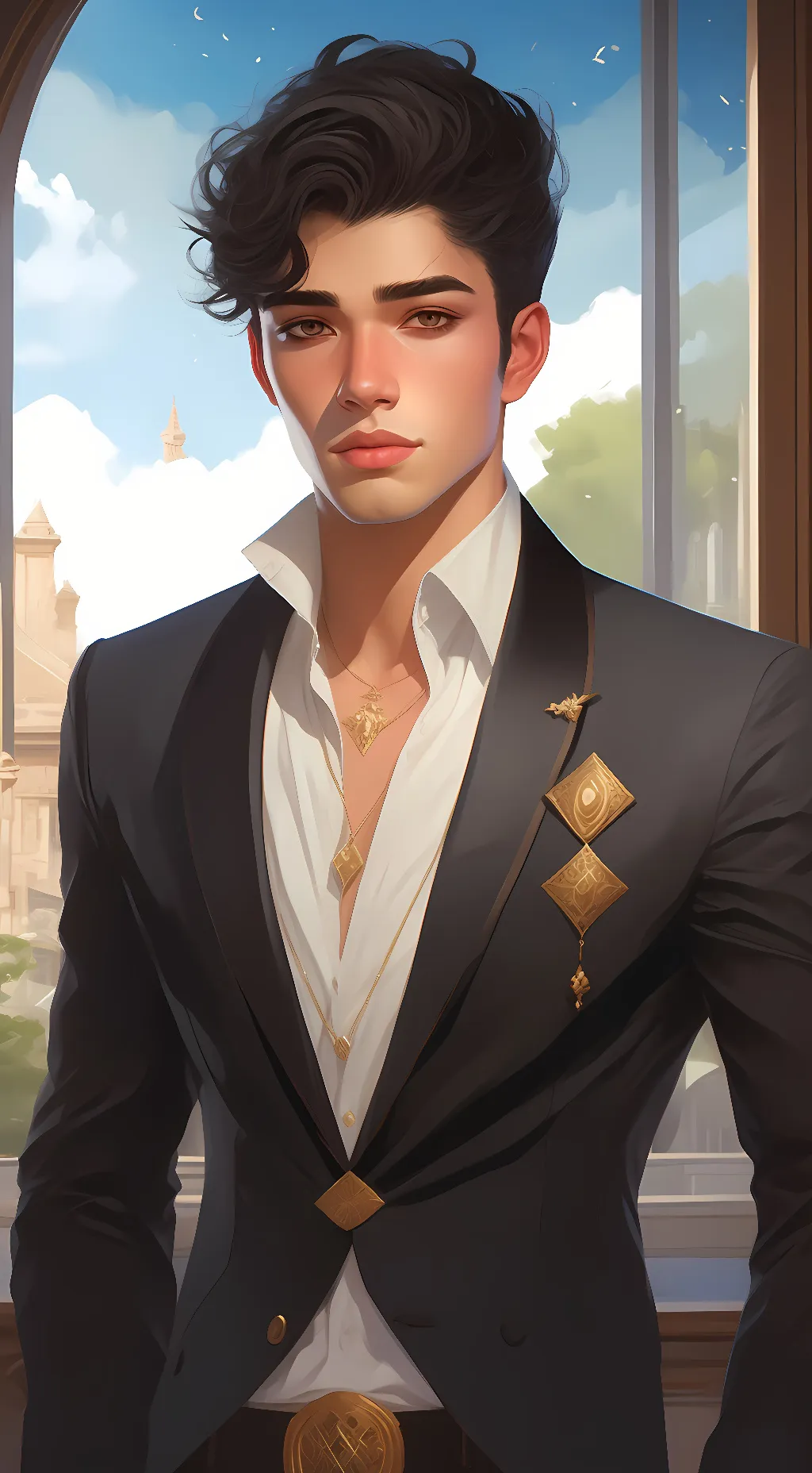 ai character: Chase background