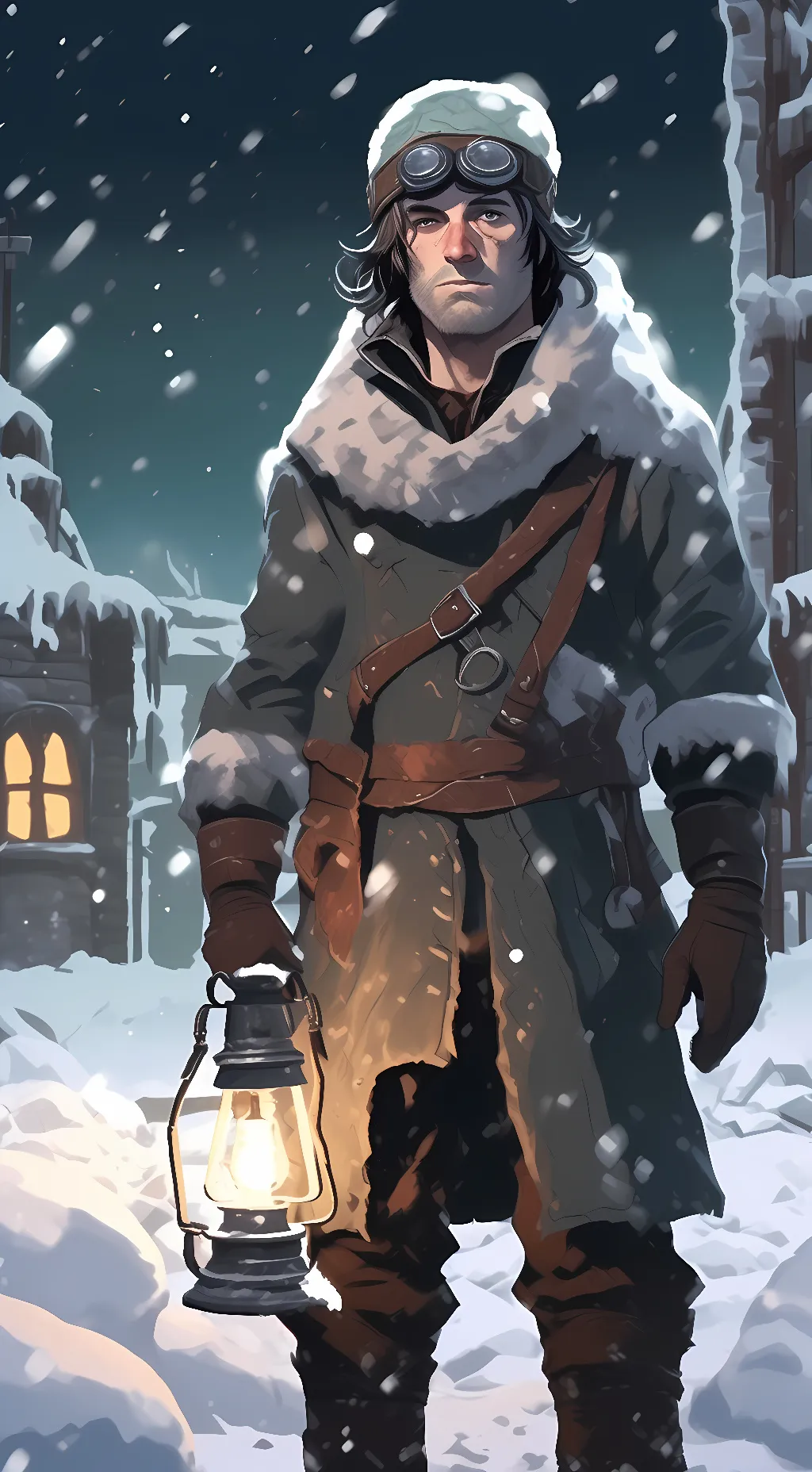 ai character: Nathaniel J. J. background