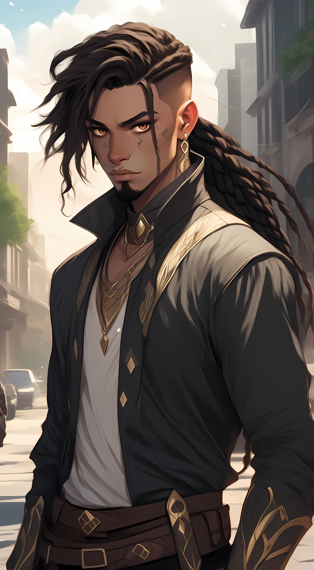 ai character: Malachi Isles background