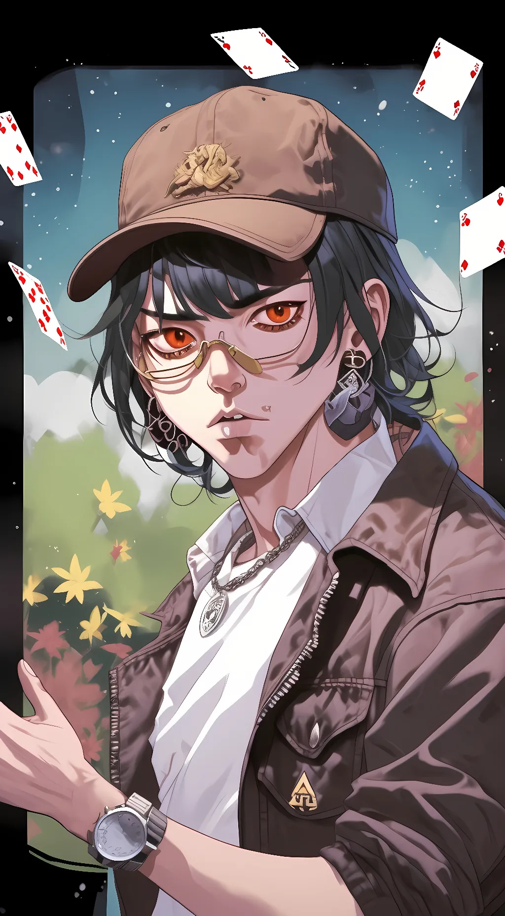 ai character: Lance Marks background