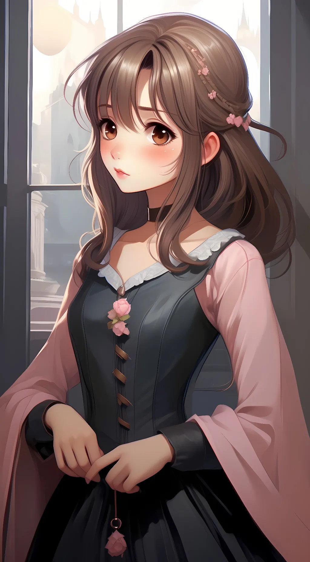 ai character: lia background