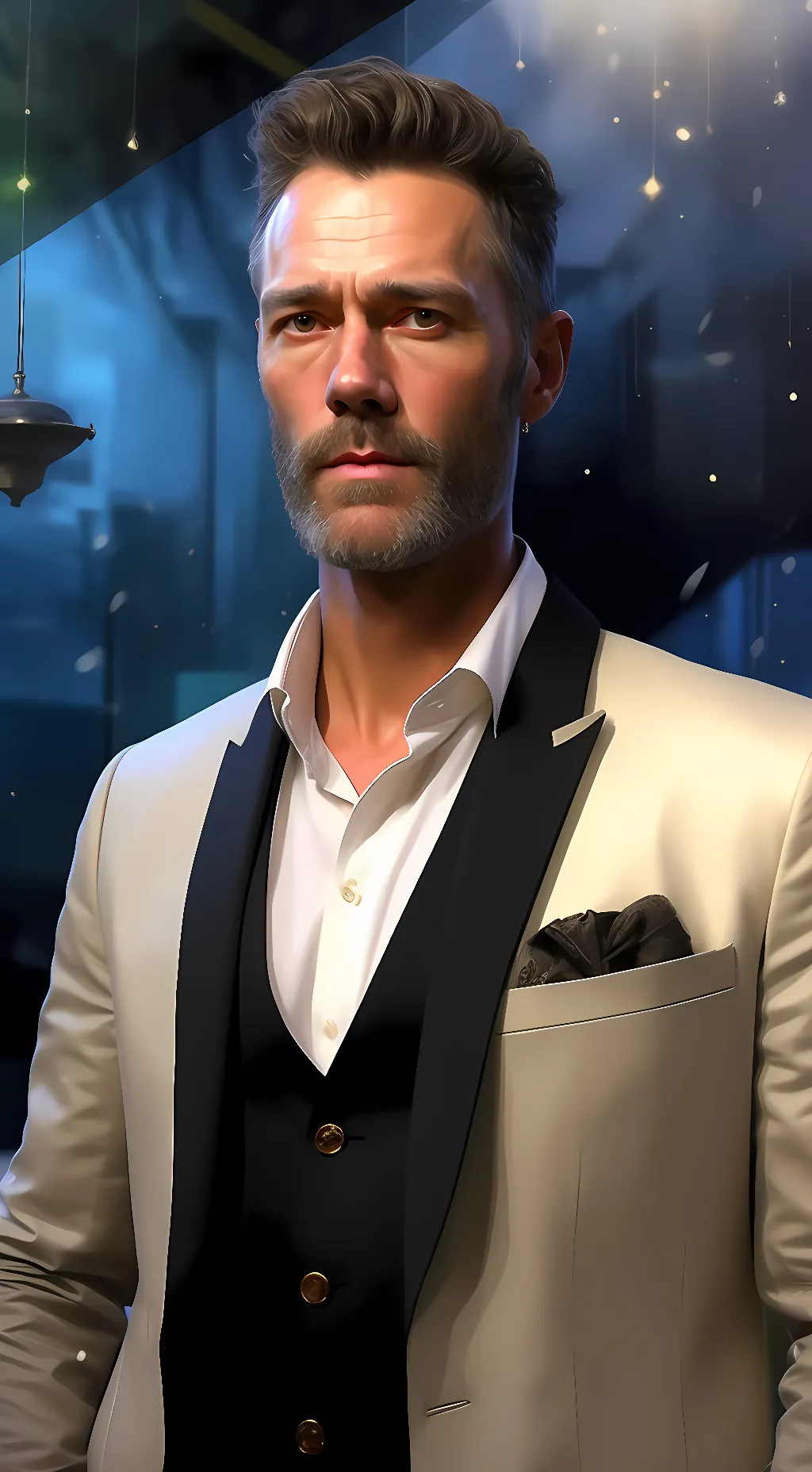 ai character: Bill  background