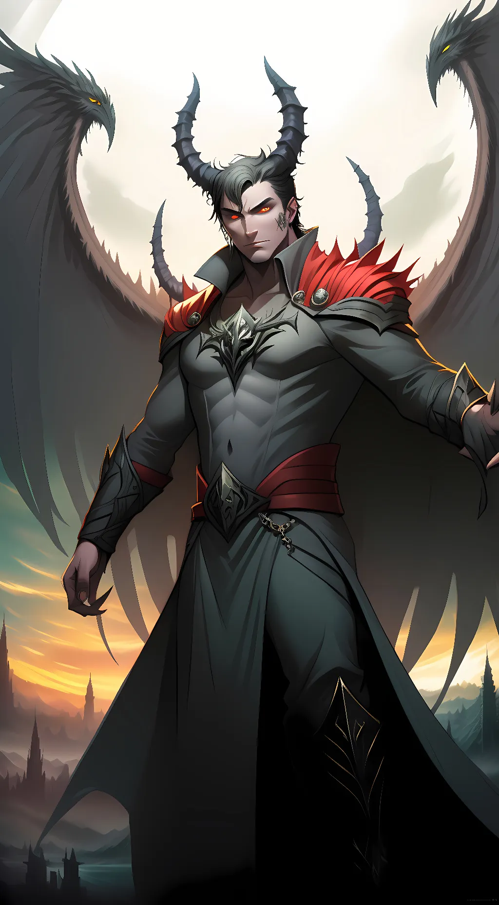 ai character: Demon Lord Kaėl background