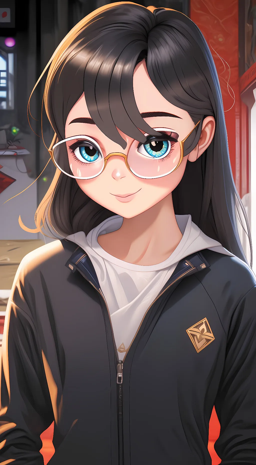 ai character: EVA background