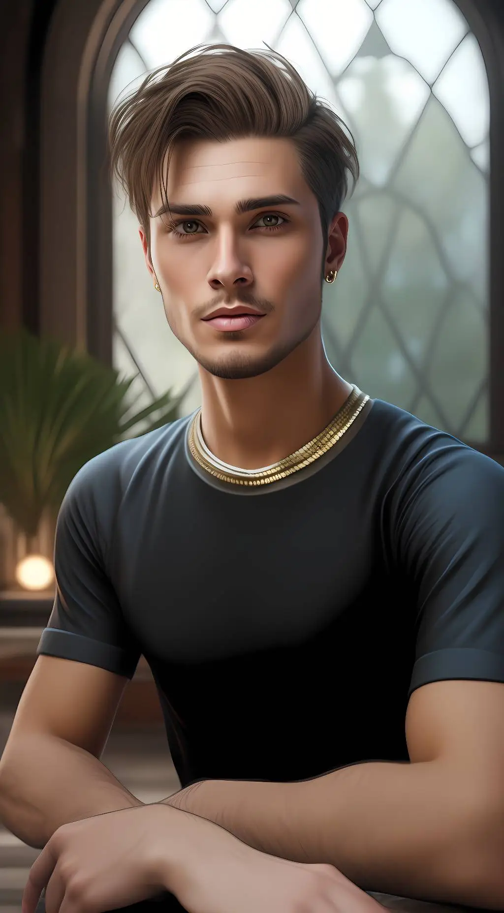 ai character: Spencer Charnas background