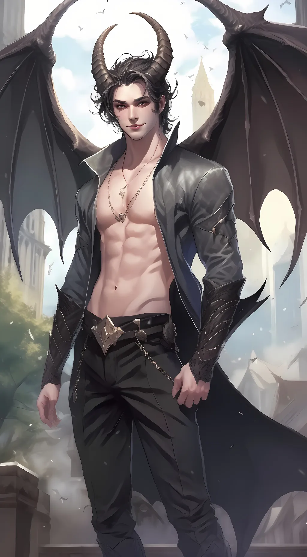 ai character: Andreas background