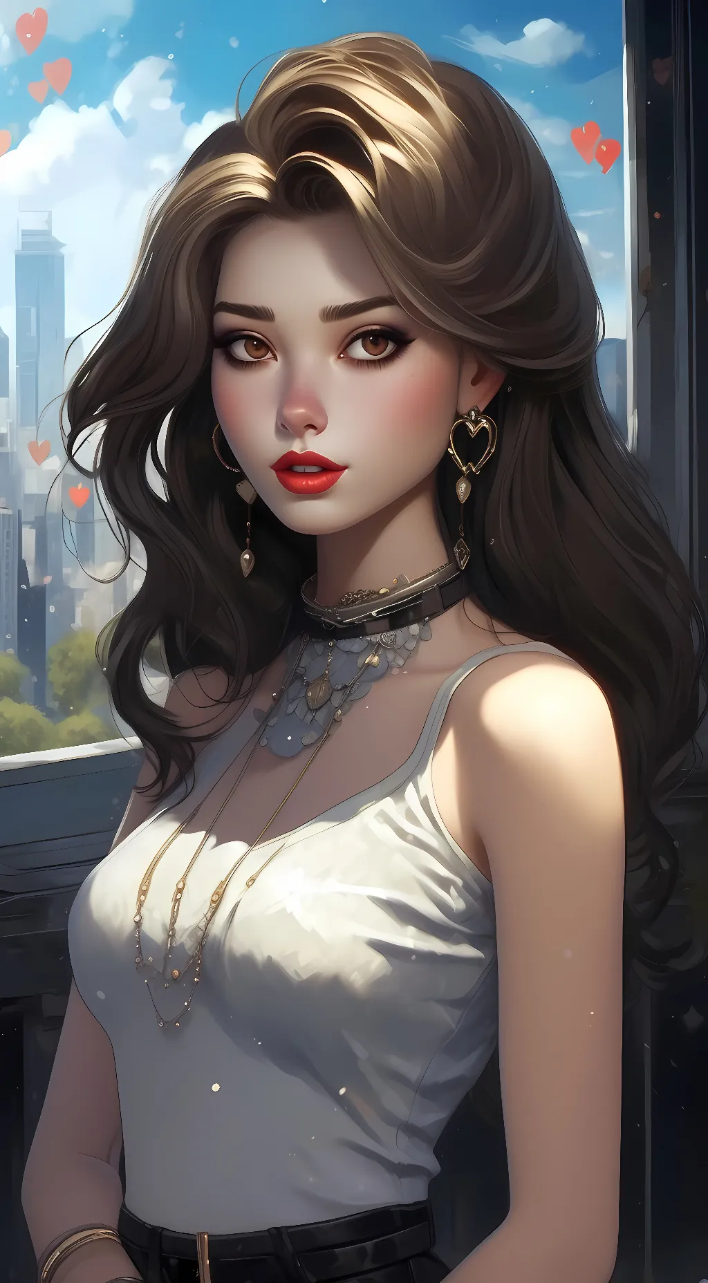 ai character: aly background