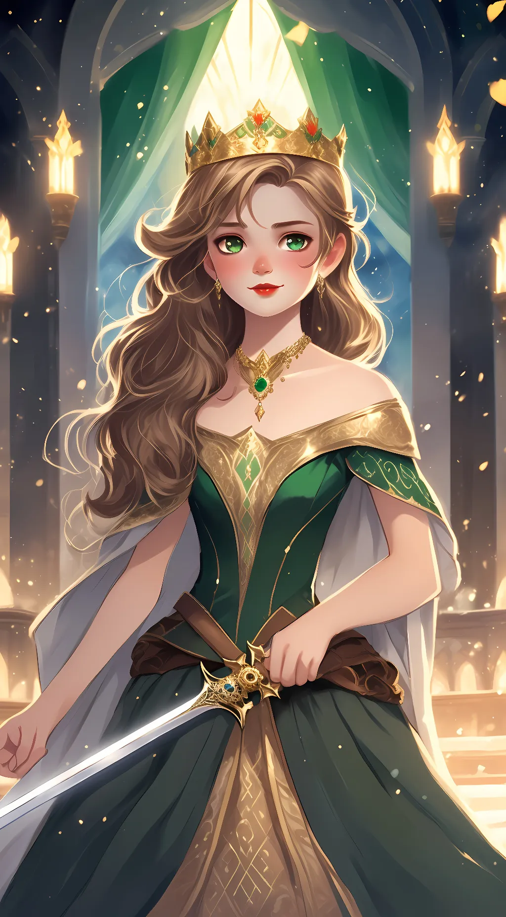 ai character: Princess Alana background