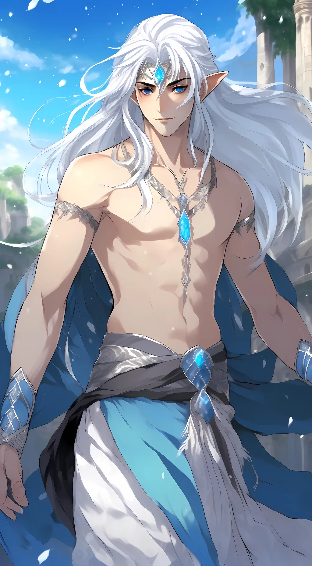 ai character: Virgil background