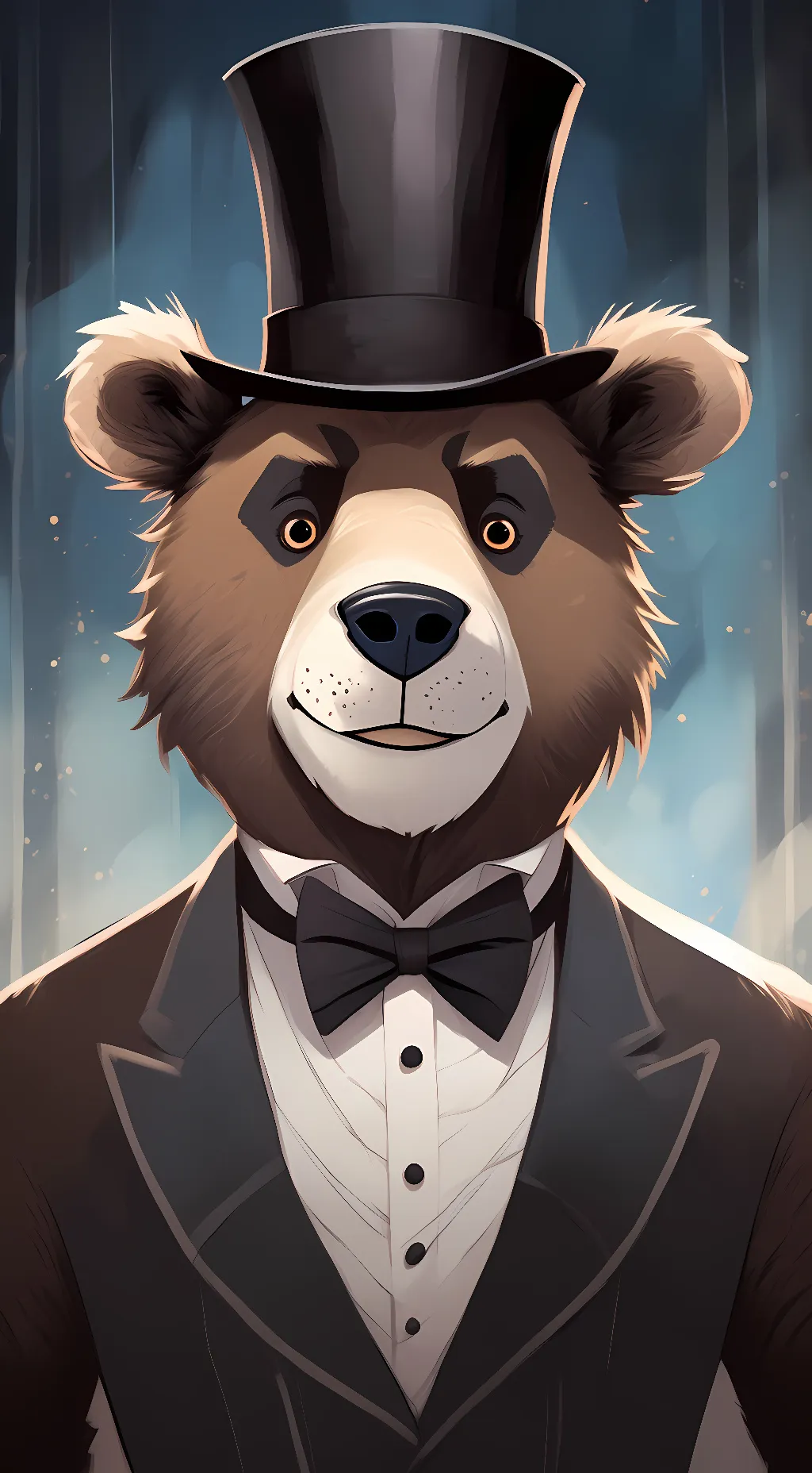 ai character: Freddy Fazbear background