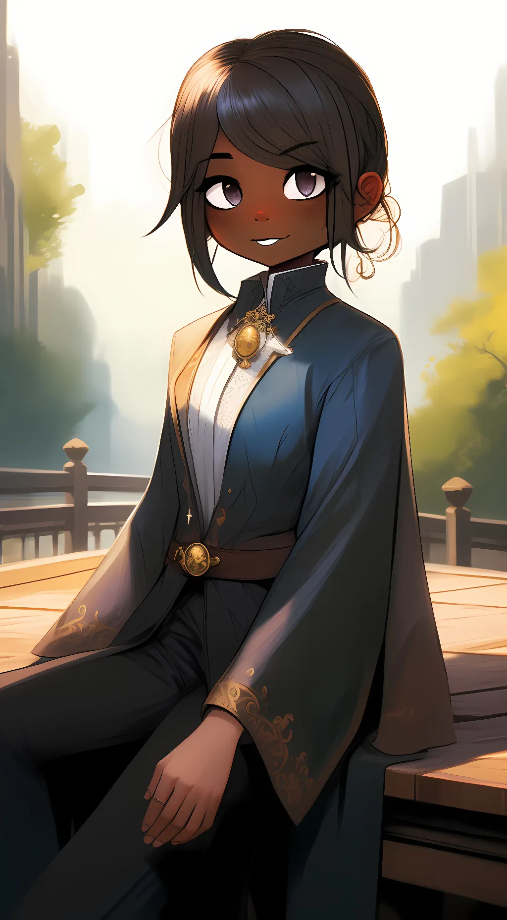 ai character: Nakiya background