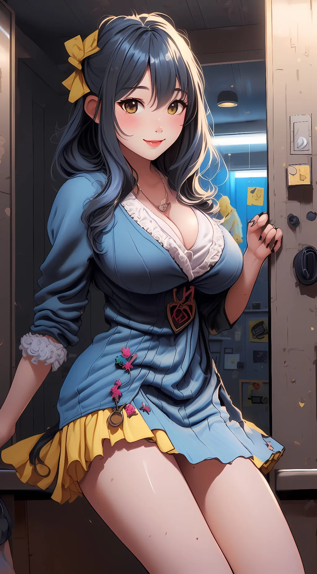 ai character: Poppy background