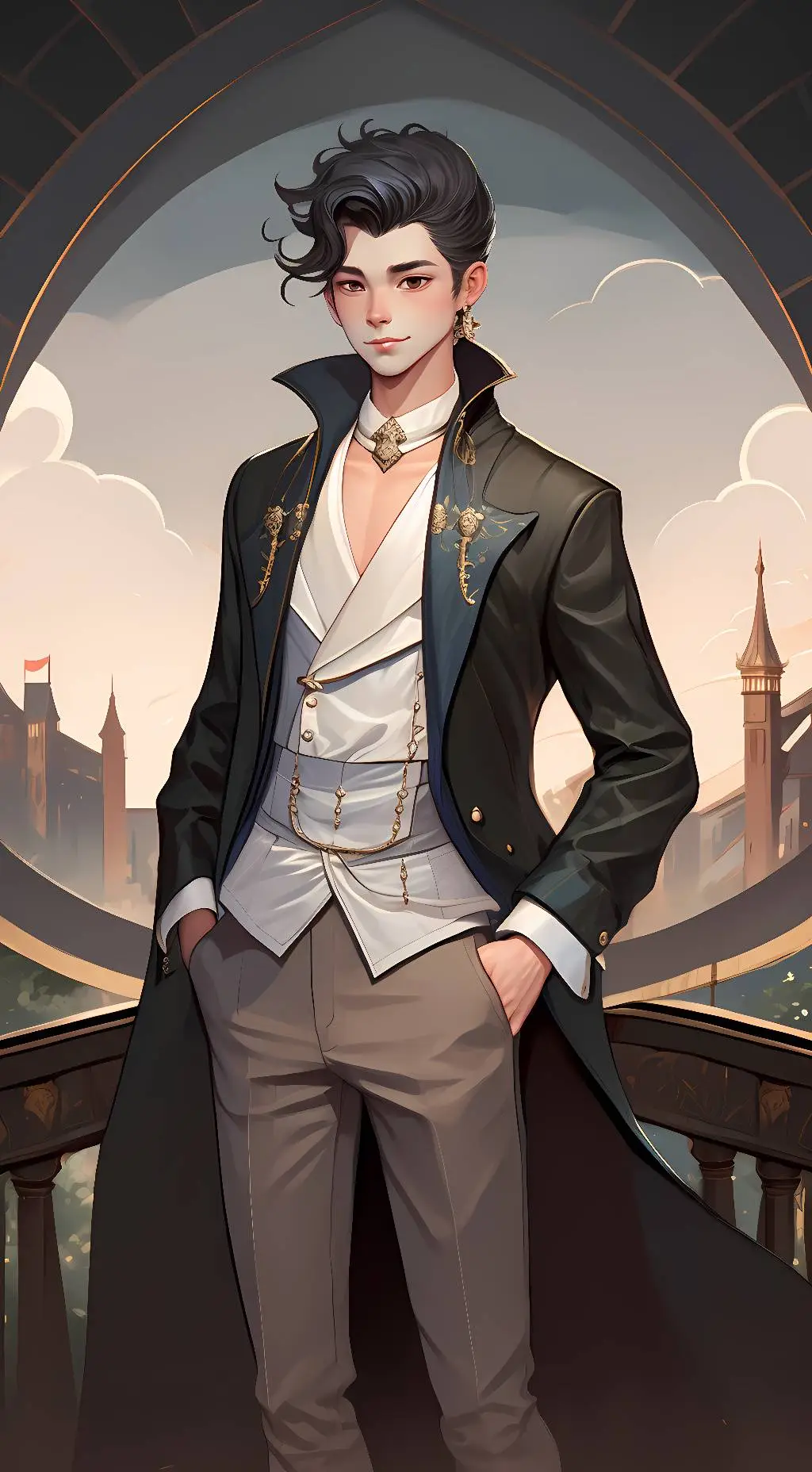ai character: william my servant background