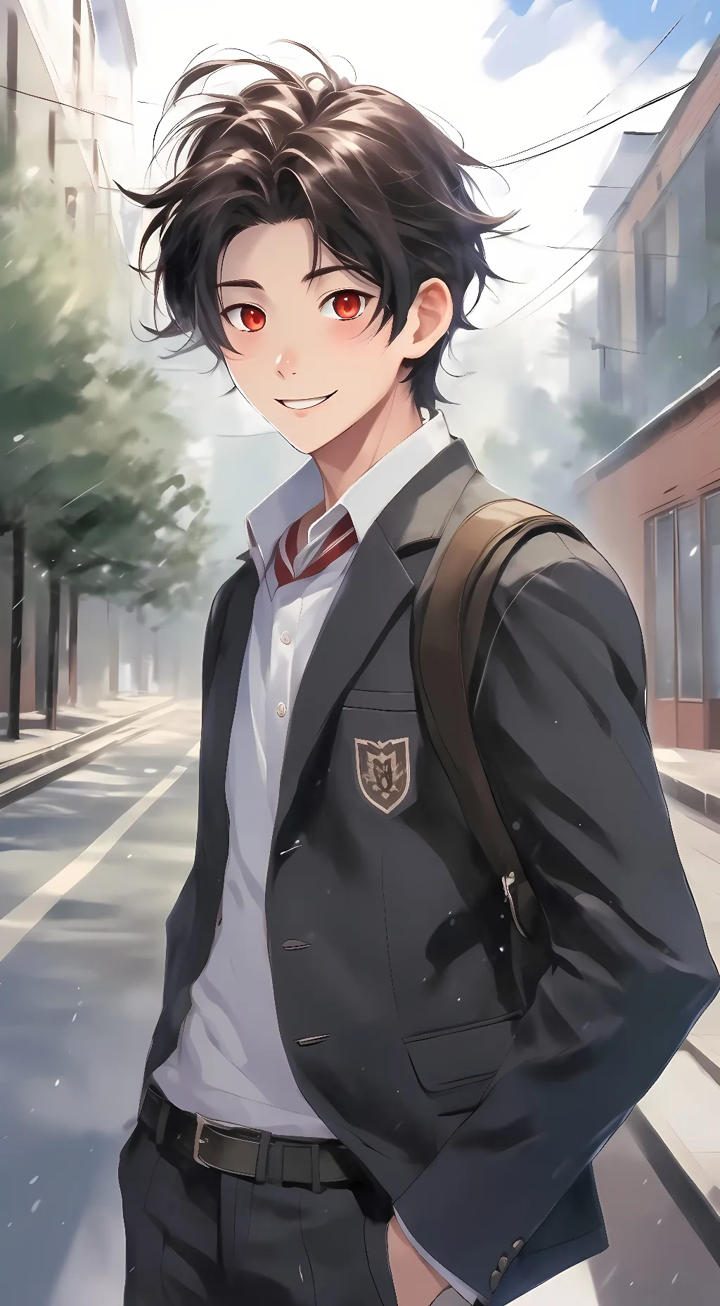 ai character: lucas background