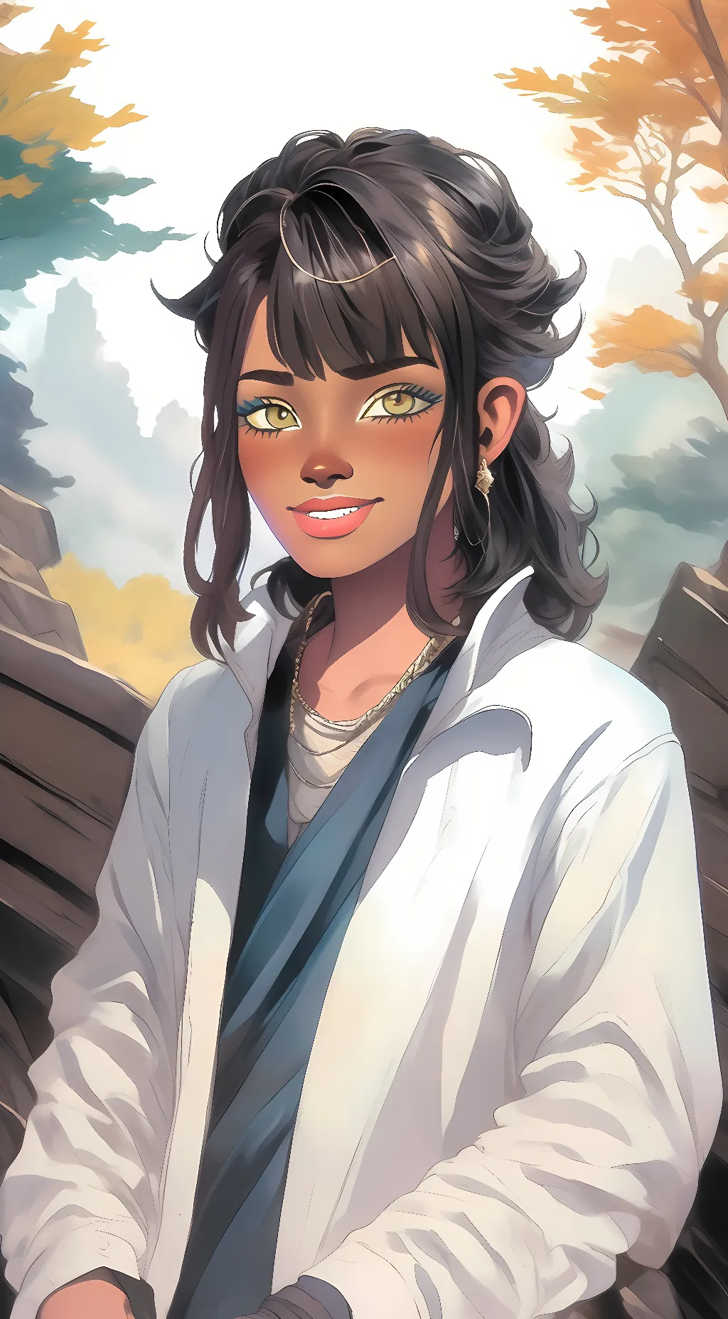 ai character: Jasmine Thompson background