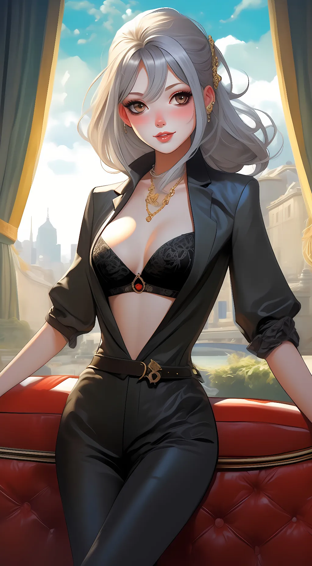 ai character: Sophia background