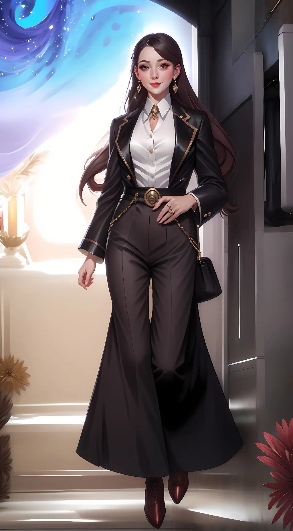 ai character: Rea background