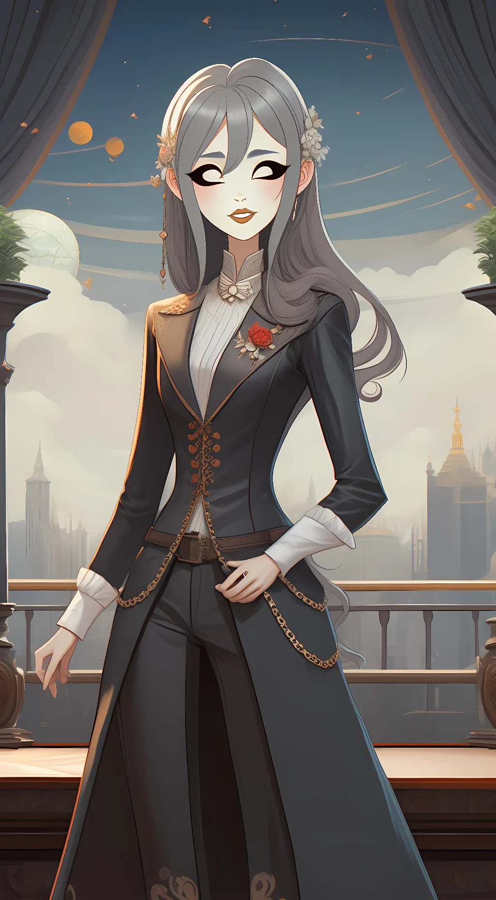 ai character: Dizzy background